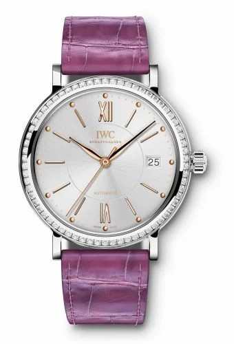 IWC Portofino Automatic 37 Stainless Steel / Diamond / Silver IW4581-12 (4581-12, IW458112)